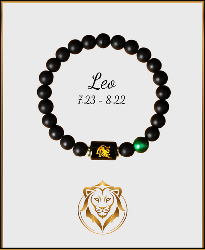 Pulsera Horóscopo Negro Mate